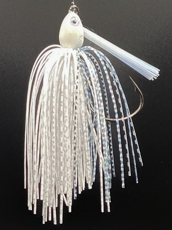 Sharphooklures.com Jigs Dirty White Boy / 1/4 oz Swim Jig