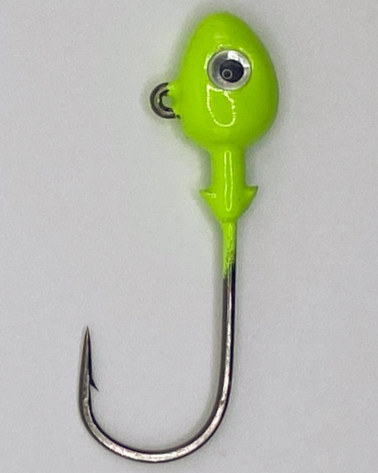 Sharphooklures.com Terminal Tackle Chartreuse / 1/8 oz Minnow Jig Head