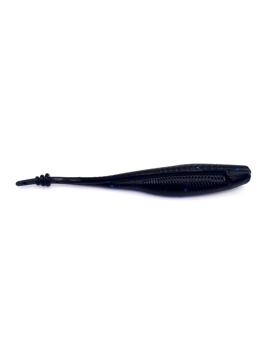 Sharphooklures.com Soft Plastics Black Blue Flake Money Maker