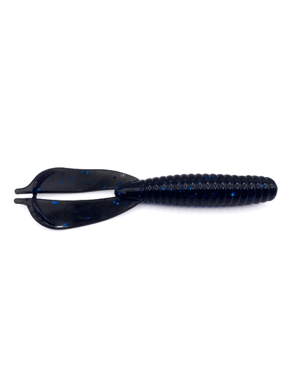 Sharphooklures.com Soft Plastics Black Blue Flake Outrageous