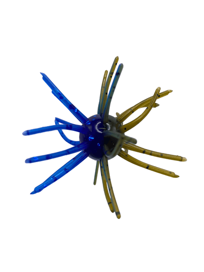 Sharphooklures.com Soft Plastics Green Pumpkin Blue Nemesis 19mm