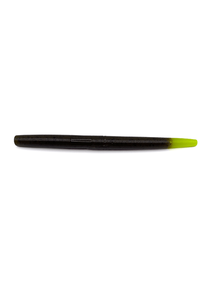 Sharphooklures.com Soft Plastics Green Pumpkin Chartreuse Tip Night Stick