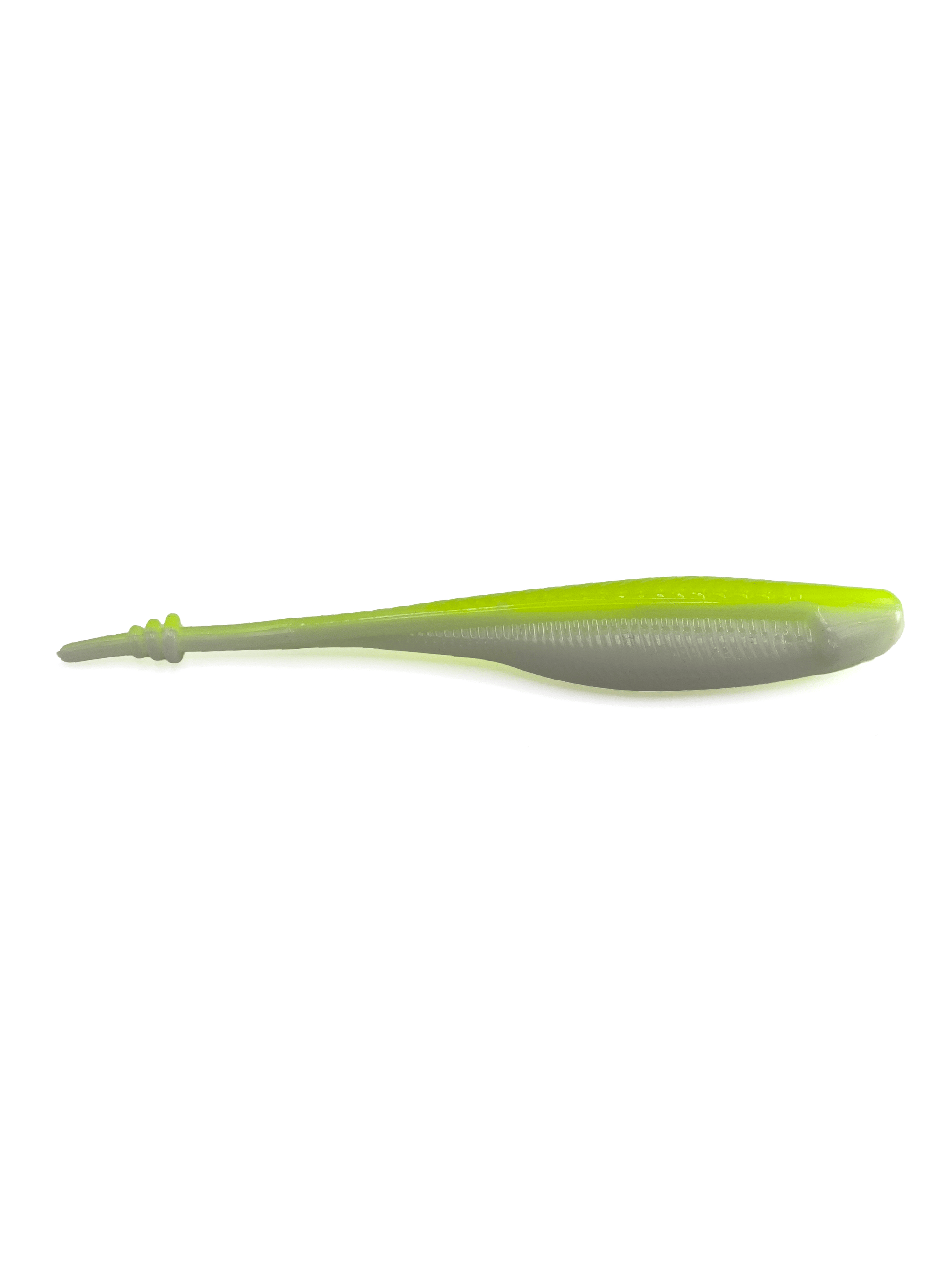 Sharphooklures.com Soft Plastics White Chartreuse Money Maker