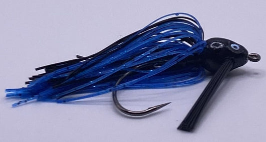 Sharphooklures.com Fishing Baits & Lures 1/2oz Black & Blue Swim Jig